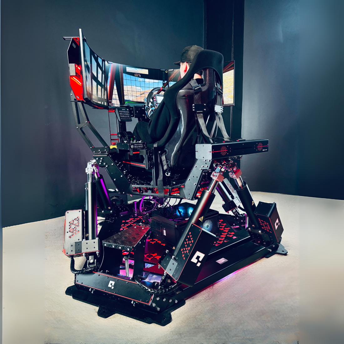 Apevie AS13 S35 6DOF Motion Simulator | Racing & Flight