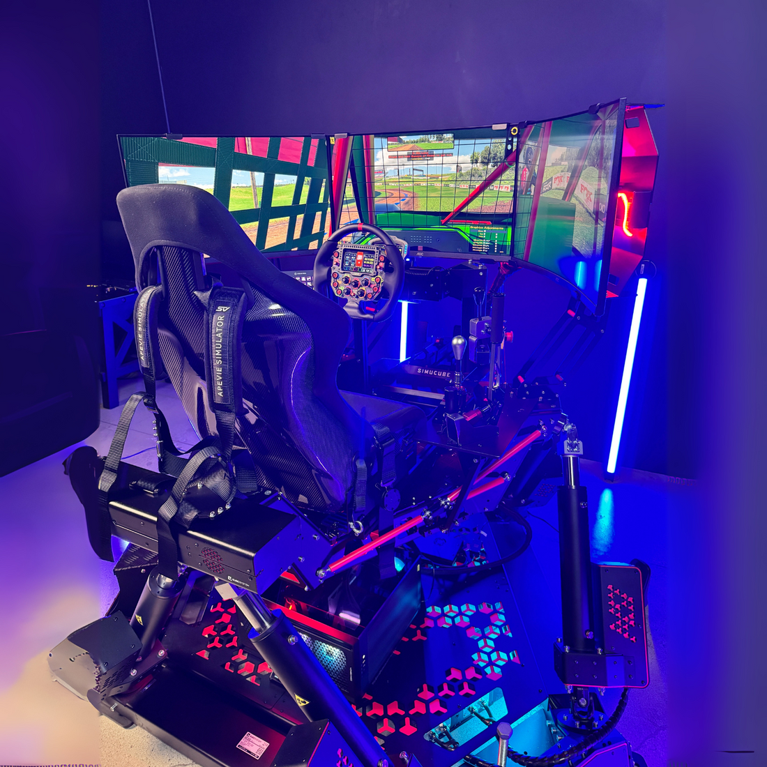 Apevie AS13 S35 6DOF Motion Simulator | Racing & Flight