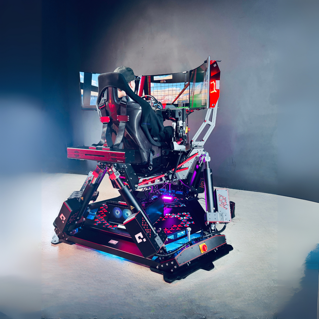 Apevie AS13 S35 6DOF Motion Simulator | Racing & Flight