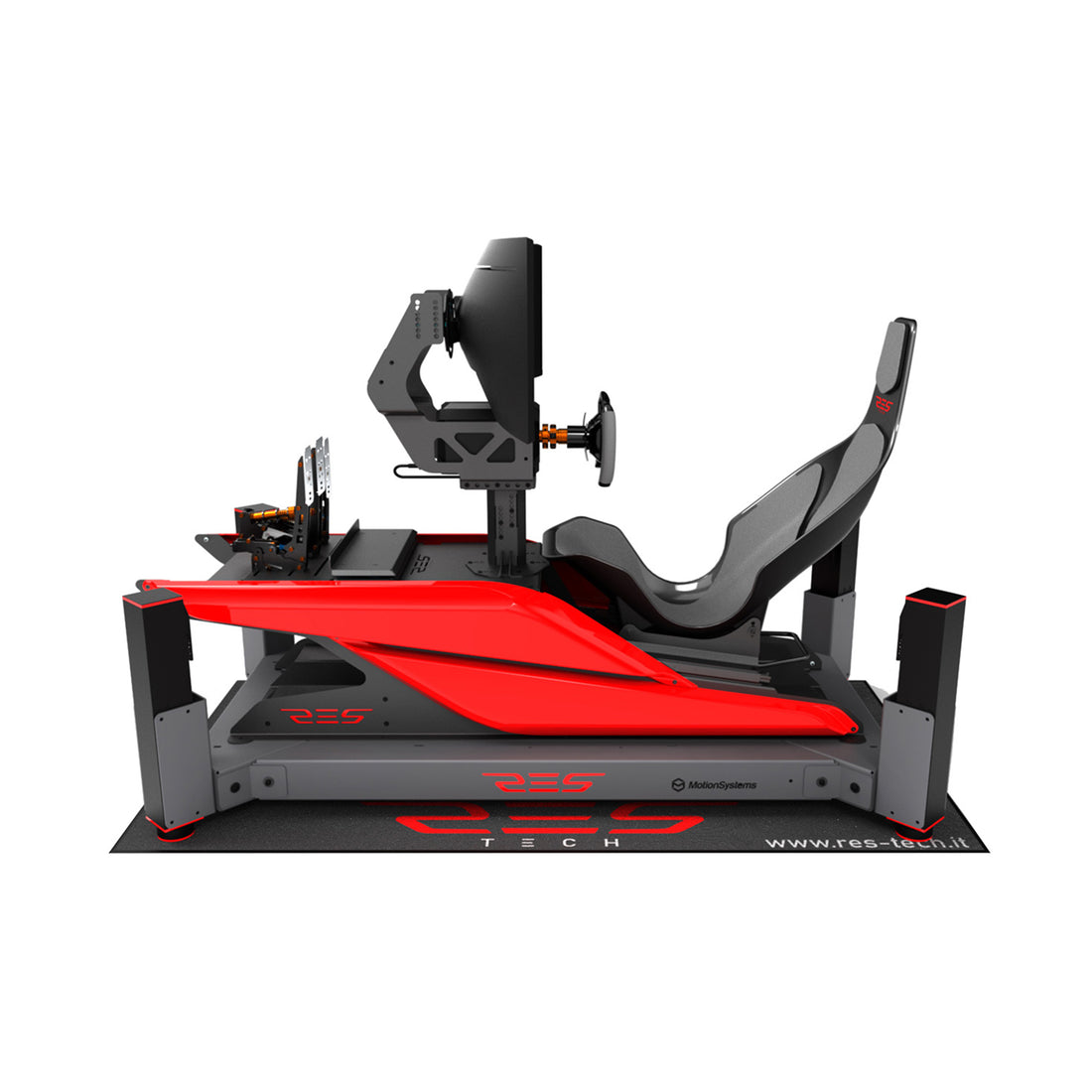 Apevie AS5 3DOF RES-TECH GT / Formula 1 Cockpit Motion Racing Simulator | Racing & Flight