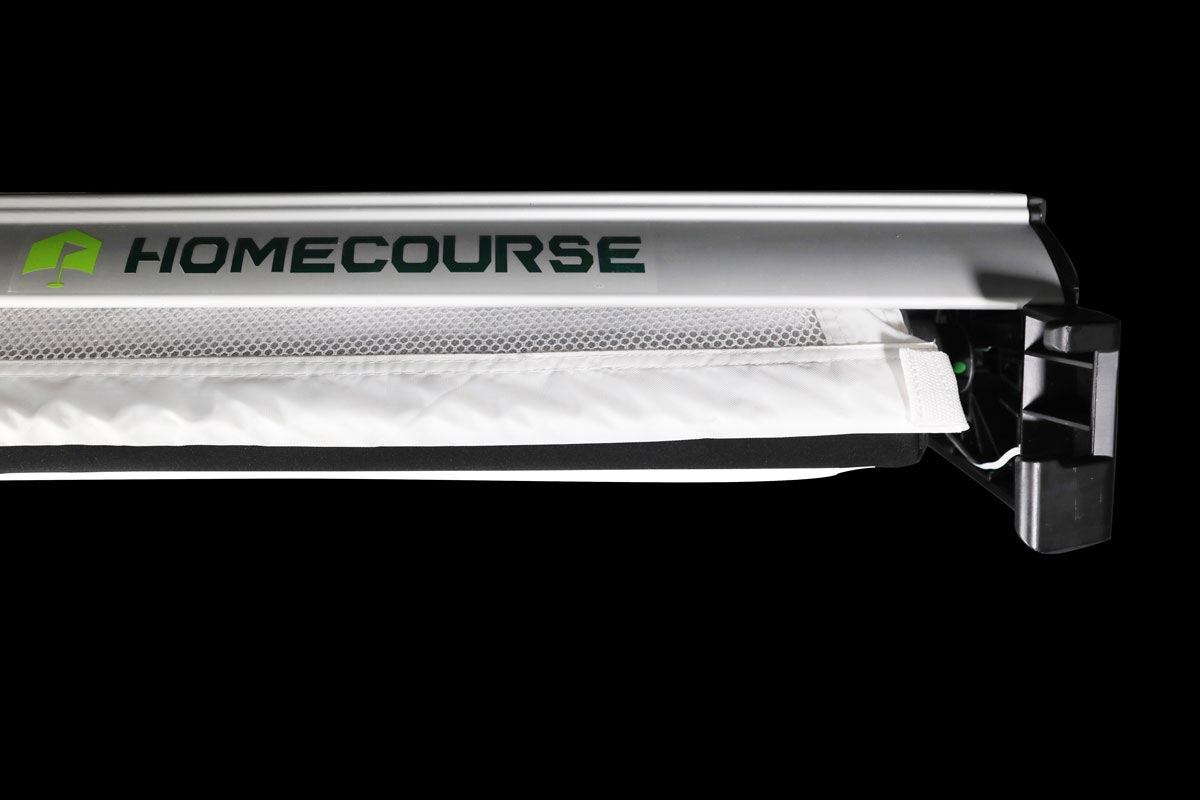 HomeCourse® ProScreen 180 – Premier Indoor Golf Simulator Enclosure