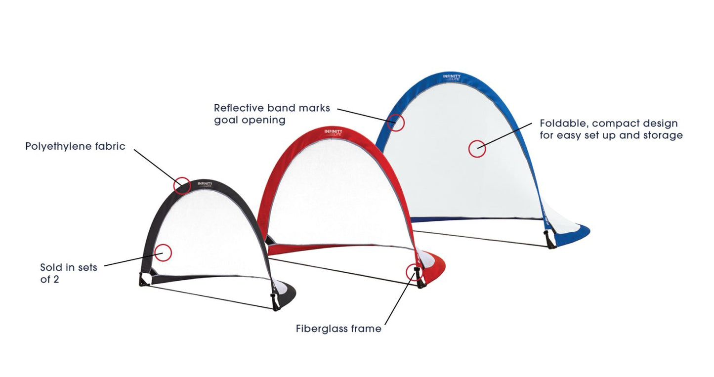 Infinity Lite Pop-up Goals – Kwik Goal 2B750 Series