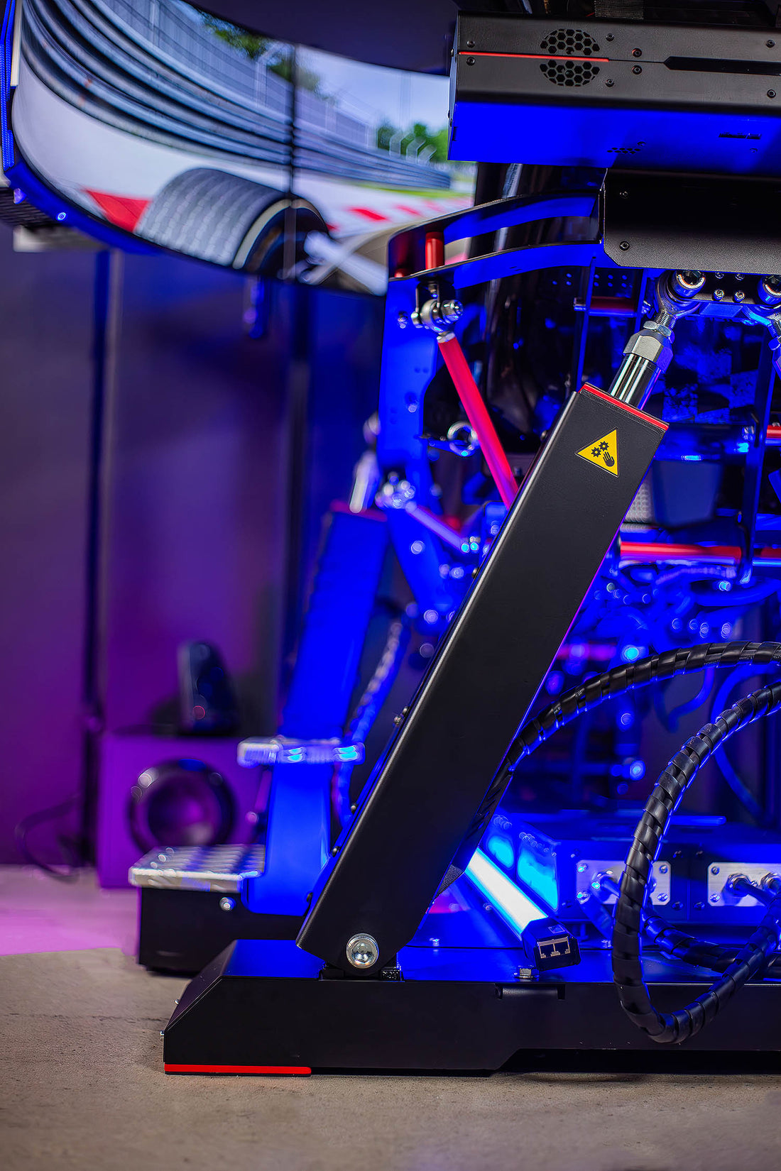 Apevie AS3 4DOF Motion Simulator with QSV20 Cockpit | Racing & Flight