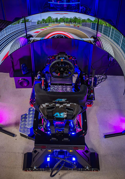 Apevie AS3 4DOF Motion Simulator with QSV20 Cockpit | Racing & Flight