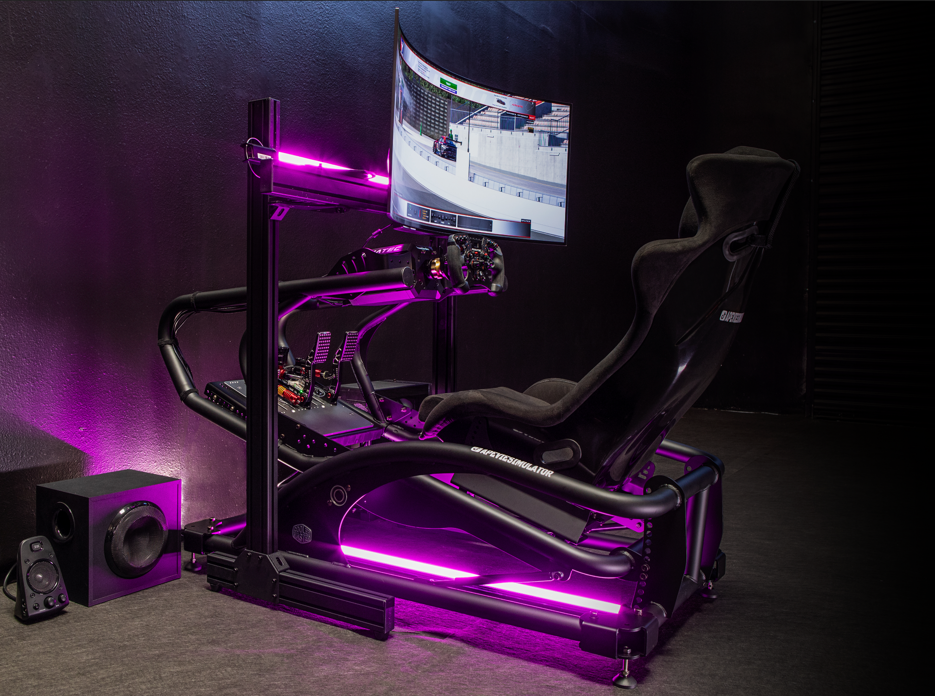 Apevie - AS6 3DOF DYNX COCKPIT RACING SIMULATOR