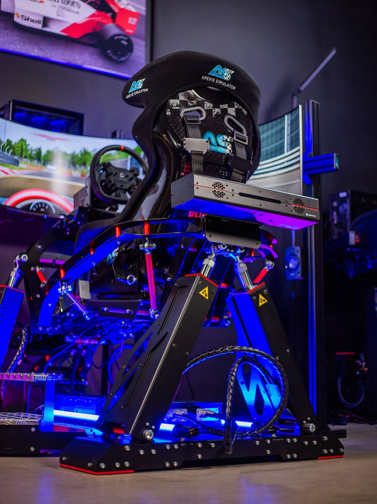 Apevie AS3 4DOF Motion Simulator with QSV20 Cockpit | Racing & Flight