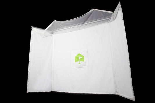 HomeCourse® ProScreen 180 – Premier Indoor Golf Simulator Enclosure